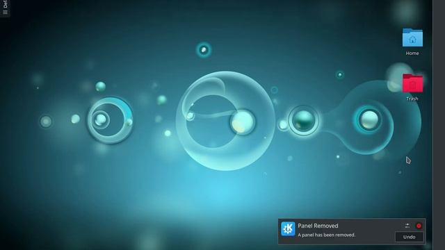 Remove Panel from latest version of Linux(KUBUNTU) #LInux #KUBUNTU#Ubuntu смотреть онлайн