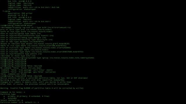 Partitioning and mounting disk in linux operating system смотреть онлайн