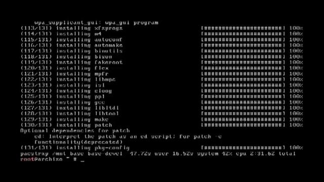 Installation Beginner for ArchLinux 2012 смотреть онлайн