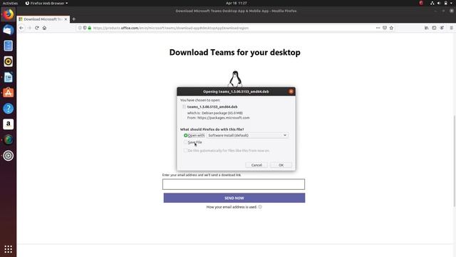 How to install Microsoft Teams Client on Ubuntu Linux 18.04/19.04/19.11/20.04 #QandAJunction смотреть онлайн