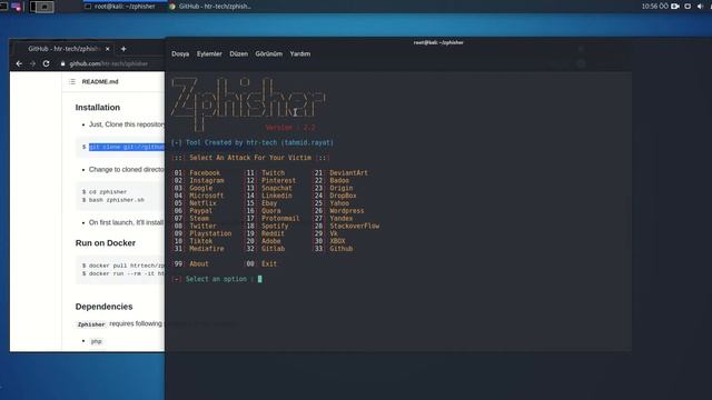 Social Media Phising-Zphisher смотреть онлайн