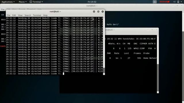 How to hack wireless password using Kali Linux смотреть онлайн