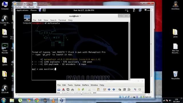 Synflood DDoS Attack in Kali Linux смотреть онлайн