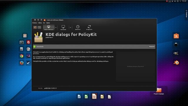 Curso de Linux Ubuntu - 51 - como instalar programas e jogos no KDE policykit смотреть онлайн