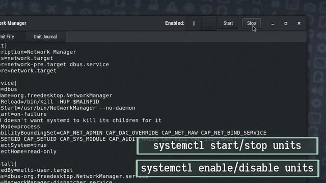 Systemd Manager смотреть онлайн