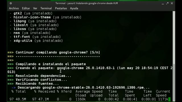 Install Google chrome in Manjaro|Arch linux//Instalar google chrome en Manjaro,arch linux.. смотреть онлайн