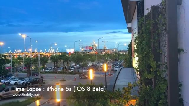 Time Lapse Mode : iPhone 5s ( iOS 8 beta) смотреть онлайн
