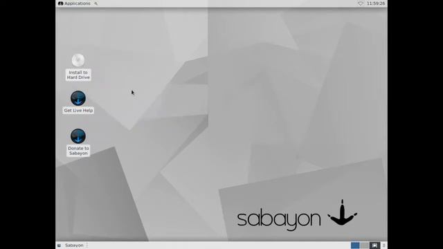 Sabayon Linux 17.03 Xfce смотреть онлайн