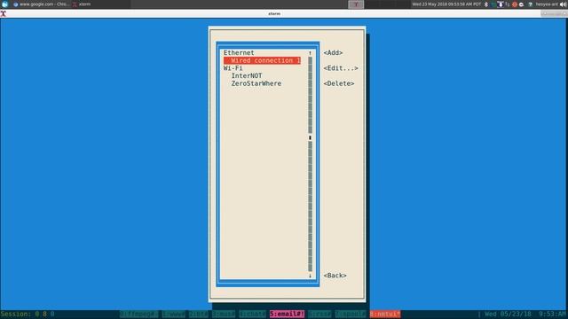 nmtui - Manage Wifi and Ethernet Connection - Linux TUI смотреть онлайн