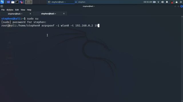 Dos attack with arpspoof SUBSCRIBE смотреть онлайн