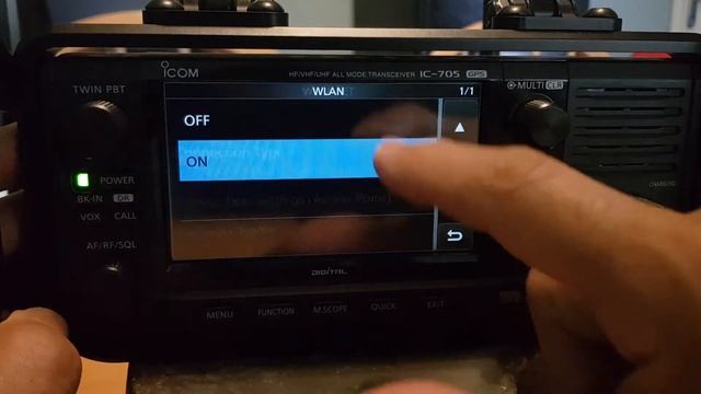 ICOM IC-705 - Radio Settings for wireless - FT8 and JS8call etc. смотреть онлайн