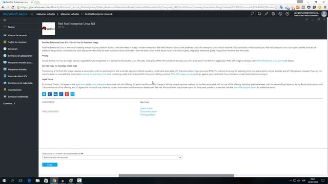 Disponible Red Hat Enterprise Linux 6.8 en Microsoft Azure | JGAITPro смотреть онлайн
