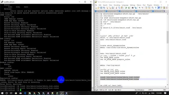 Installing snort IDS with barnyard2 , pullpork and BASE смотреть онлайн