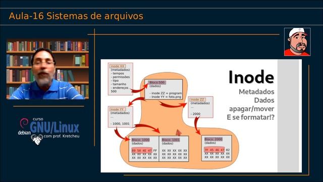 🟠 Curso GNU Linux - Aula 16 - Sistemas de arquivos смотреть онлайн