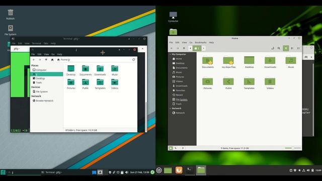 Manjaro 20.2.1 vs Linux Mint 20.1 смотреть онлайн