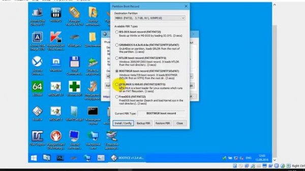 BOOTICE linux virtualbox boot hypervisor