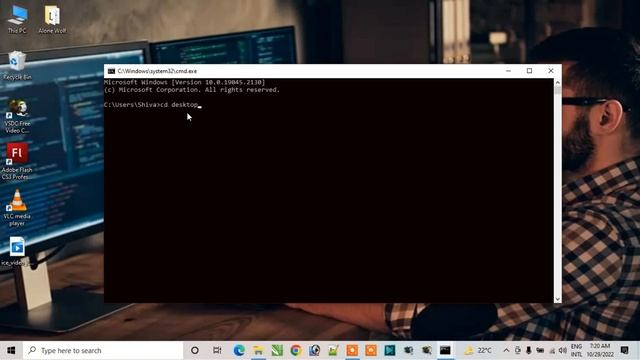 Steganography through command prompt Part-1 смотреть онлайн