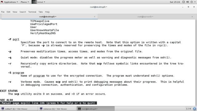 REDHAT : How to copy one file to other system in linux смотреть онлайн