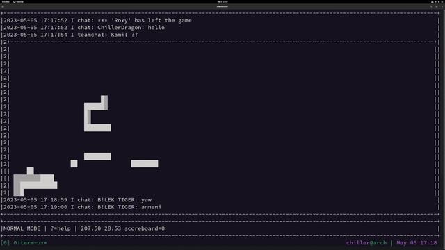 chillerbot-ux terminal version devlog (term-ux ddnet client) смотреть онлайн