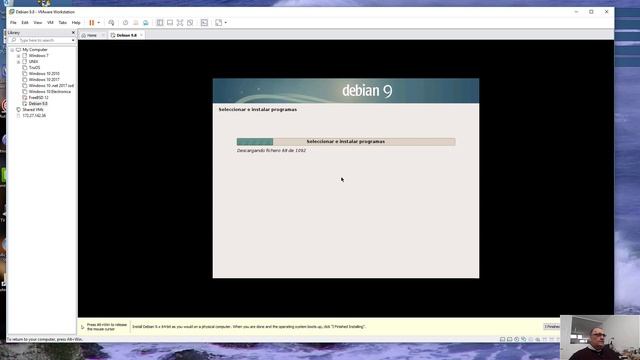 Debian 9.8 (vmware) смотреть онлайн