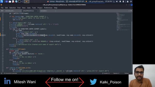 Malware Persistence Techniques - DLL Proxying | Mitesh Wani смотреть онлайн