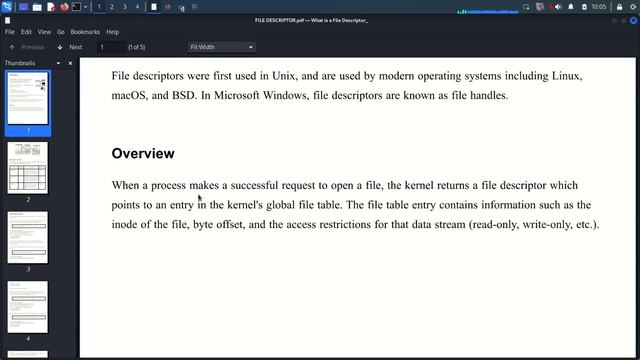 دورة تعلم لغة سي : 57 what is a file descriptor смотреть онлайн