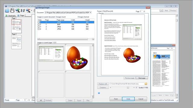 PDFCool Studio - How to Remove, Replace and Process Images in PDF смотреть онлайн