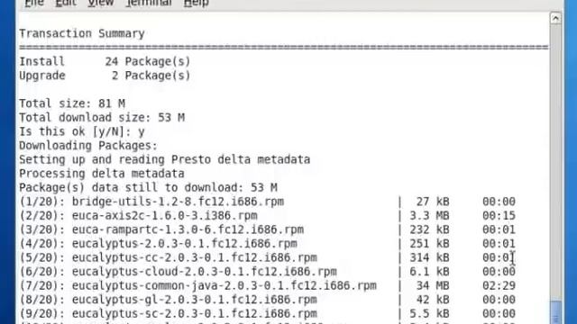 Nube con Eucalyptus en Fedora 12 - UTP Azuero смотреть онлайн