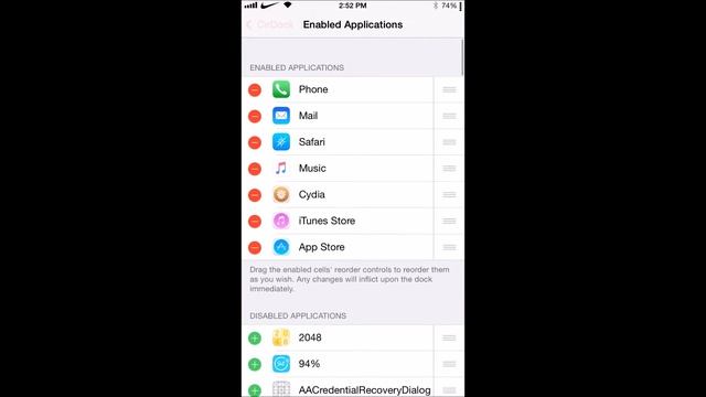 Cirdock - iOS 8.4 Jailbreak Tweak смотреть онлайн