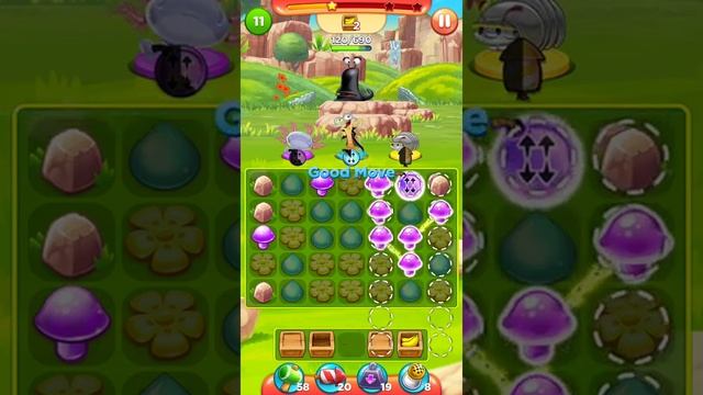 Best Fiends STARS 434 android IOS gameplay HD let's Play смотреть онлайн