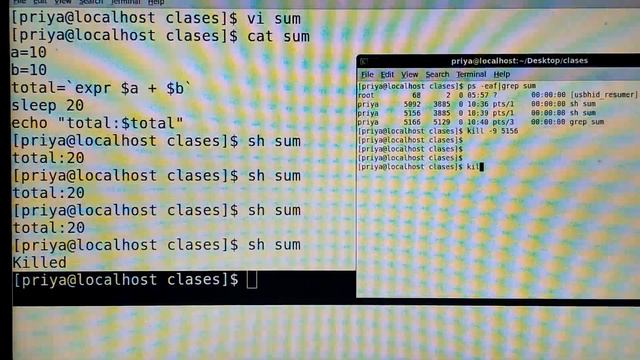 This video having uses of ps and kill commands смотреть онлайн