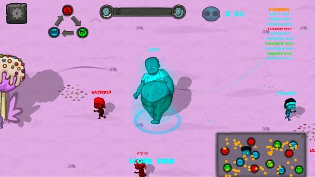 Zombeat io - io games zombie New Update- Gameplay Walkthrough Part 37 (iOS, Android) смотреть онлайн