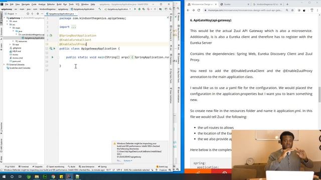 Complete Microservices Architecture with With Zuul and Eureka (Step by Step Live Coding) смотреть онлайн