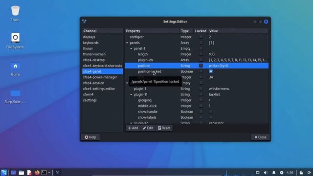move kali linux taskbar from top to bottom смотреть онлайн