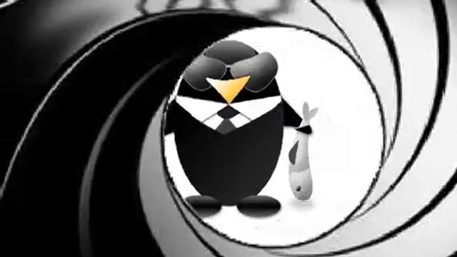 James bond gun barrel by linux penguin смотреть онлайн