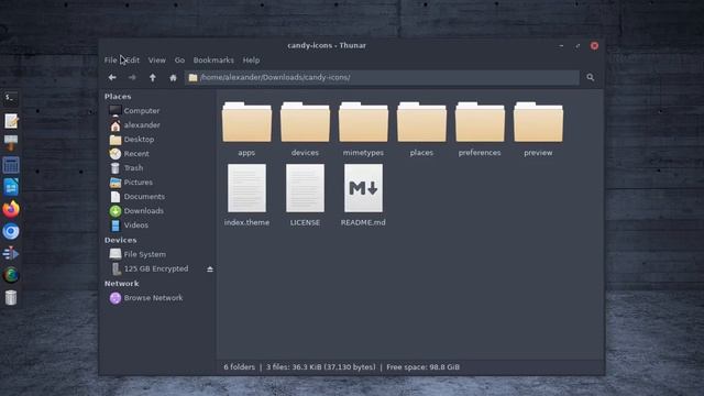 Xfce :: Install Candy icons смотреть онлайн