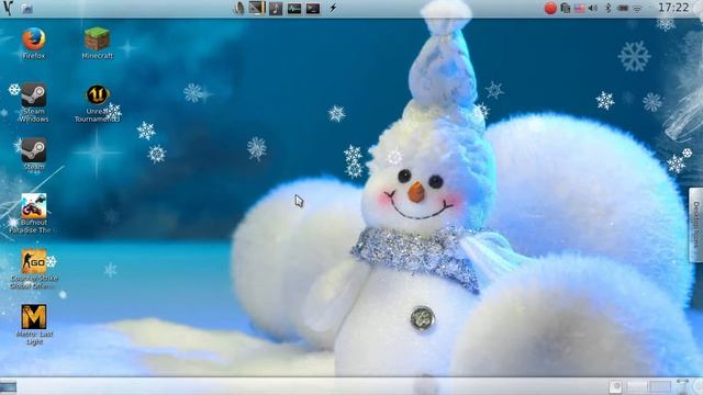 USU Linux 9.1 Winter Holidays Live Wallpaper смотреть онлайн