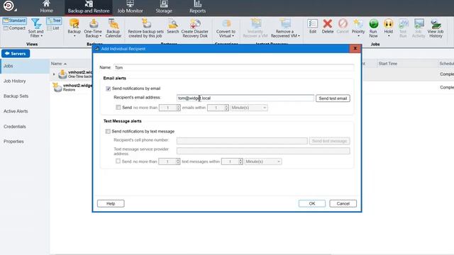 How to setup an email recipient in Veritas Backup Exec 16 смотреть онлайн