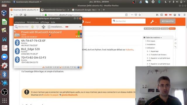 How to add a wireless Bluetooth PowerADD keyboard to a GNU/Linux Ubuntu? смотреть онлайн