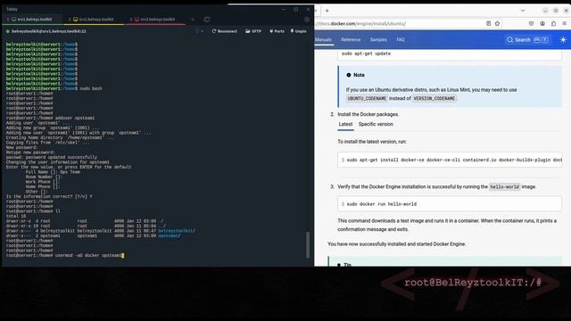 Run docker commands without SUDO privilege in Linux смотреть онлайн