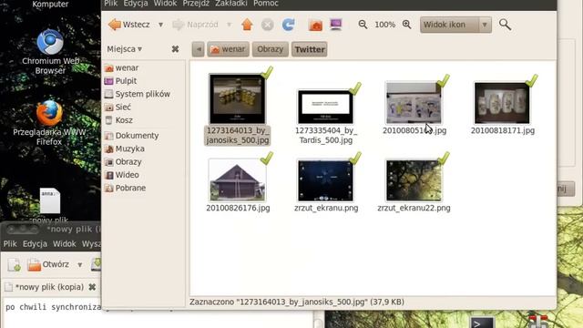 UbuntuOne, Gwibber i Nadawanie смотреть онлайн