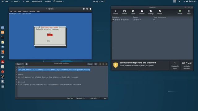 How to install KDE-plasma desktop in Kali Linux смотреть онлайн