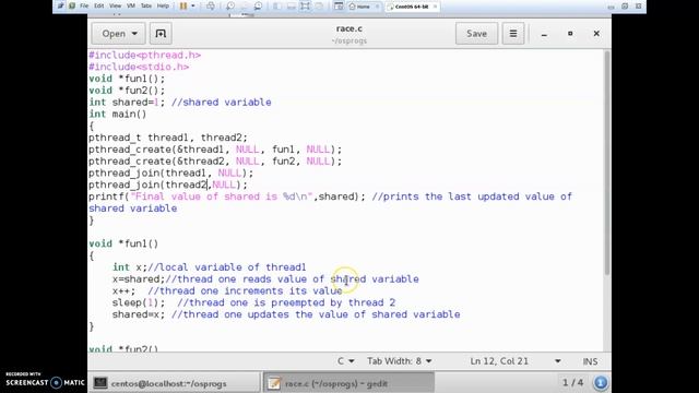 Race Condition | Practical Implementation | Operating System смотреть онлайн
