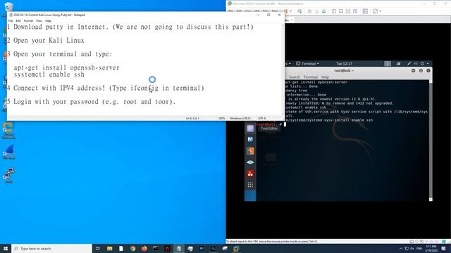 Control Kali Linux Using Putty | IT Related смотреть онлайн
