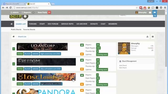 ServUO Launcher смотреть онлайн