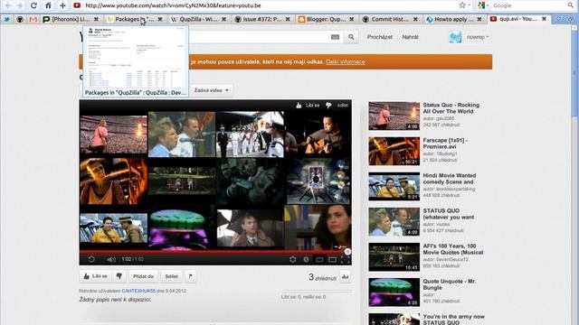 QupZilla Tab Previews смотреть онлайн