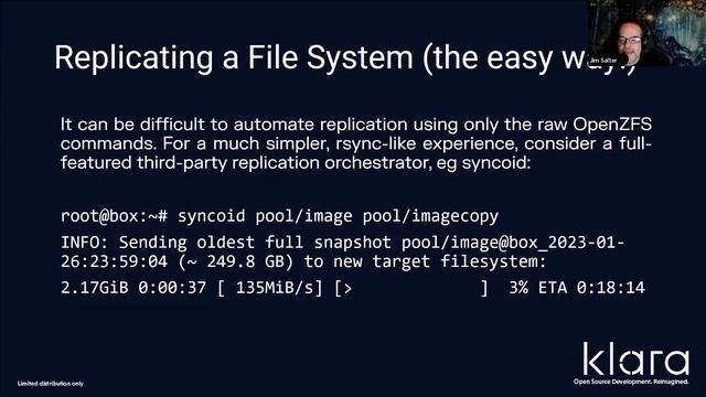 OpenZFS Data Replication - Replicating Data Quickly and Safely смотреть онлайн