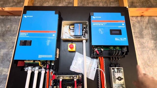 Medium Off Grid system part way through installation. смотреть онлайн