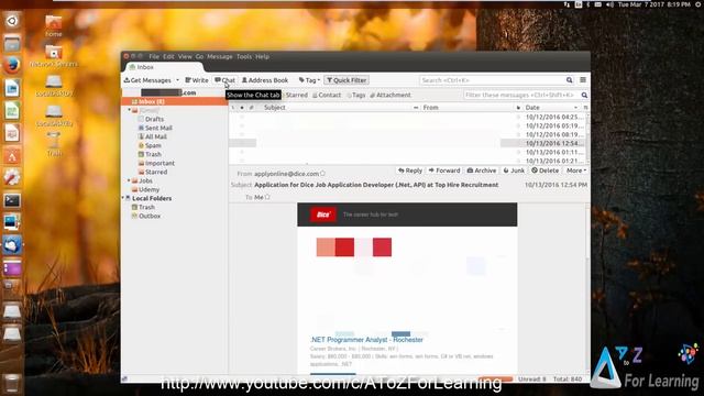 25- Thunderbird Mailing Services خدمات المراسلة في توزيعة الأوبنتو смотреть онлайн
