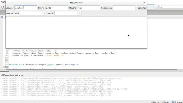 Consultas Mysql C# Monodevelop смотреть онлайн